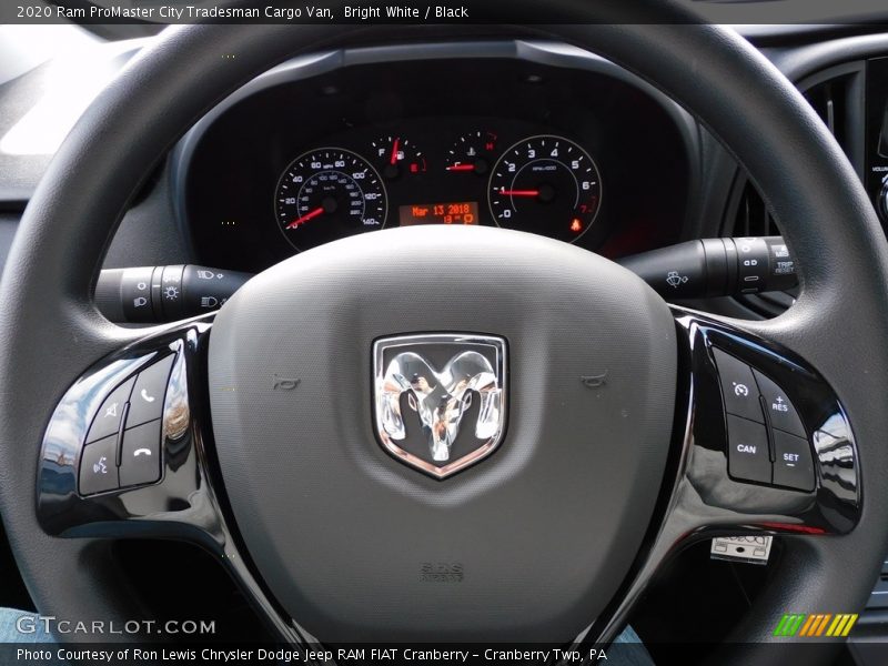  2020 ProMaster City Tradesman Cargo Van Steering Wheel
