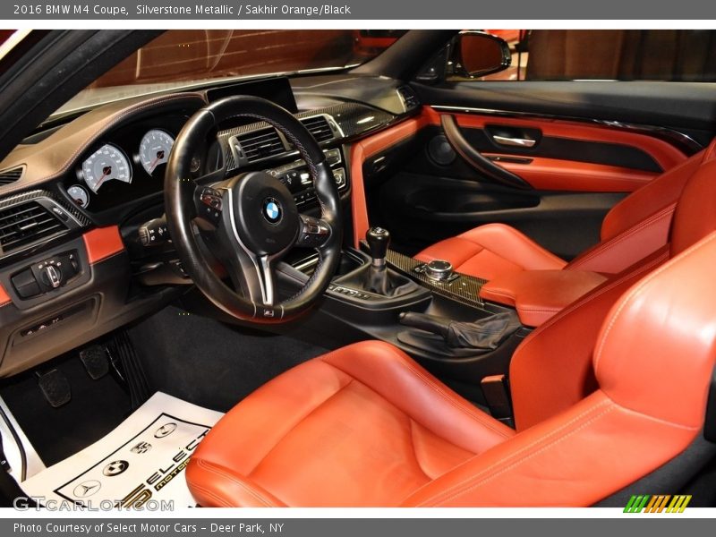 Front Seat of 2016 M4 Coupe