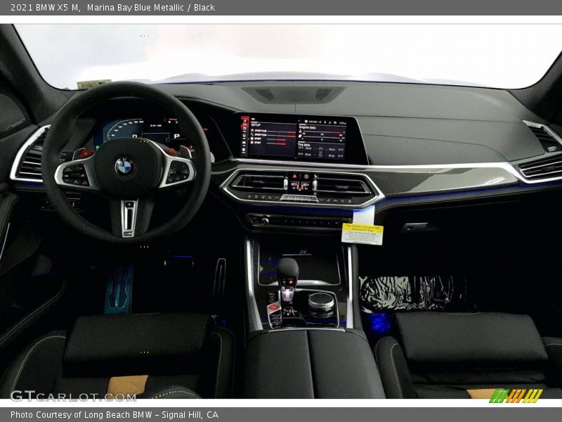 Dashboard of 2021 X5 M 