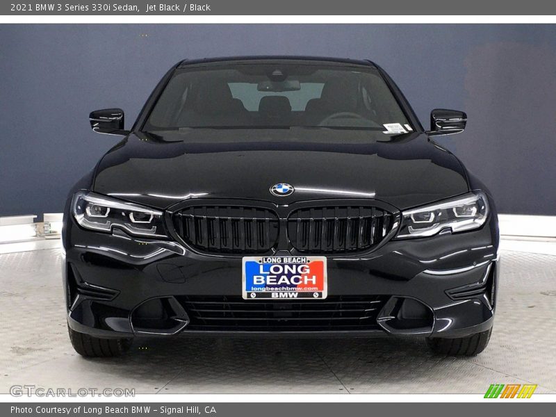Jet Black / Black 2021 BMW 3 Series 330i Sedan