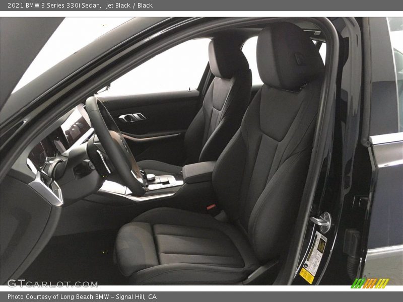 Jet Black / Black 2021 BMW 3 Series 330i Sedan