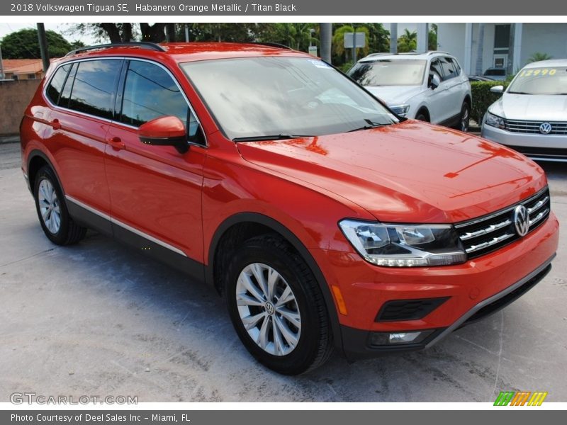 Front 3/4 View of 2018 Tiguan SE