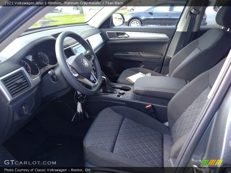 Front Seat of 2021 Atlas S 4Motion