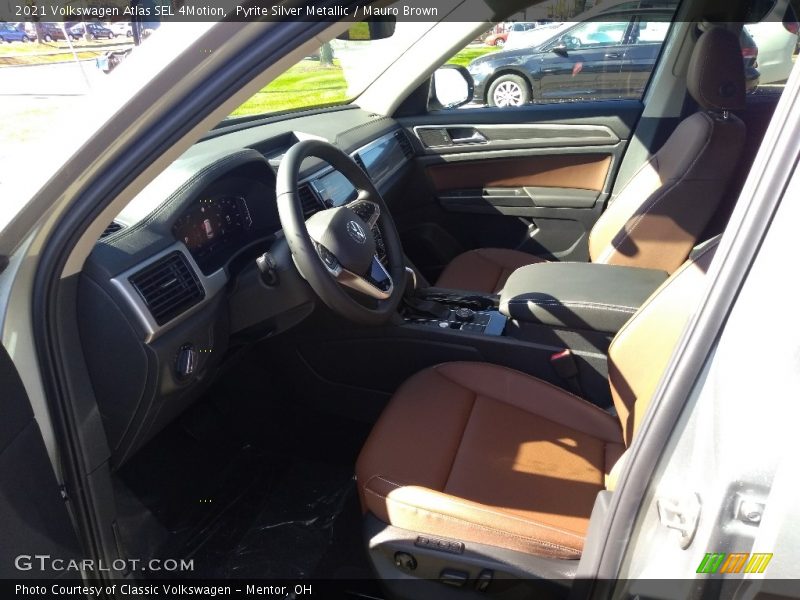 Front Seat of 2021 Atlas SEL 4Motion