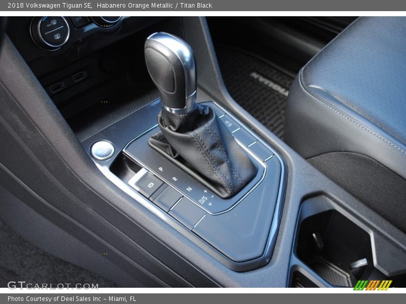  2018 Tiguan SE 8 Speed Automatic Shifter