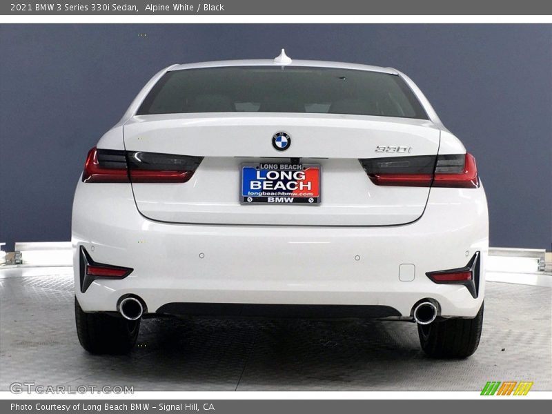 Alpine White / Black 2021 BMW 3 Series 330i Sedan