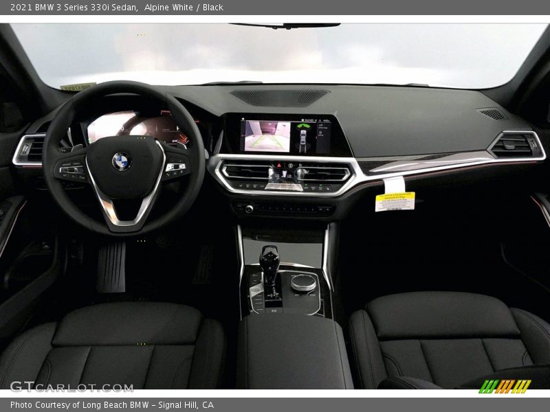 Alpine White / Black 2021 BMW 3 Series 330i Sedan