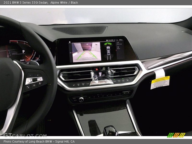 Alpine White / Black 2021 BMW 3 Series 330i Sedan
