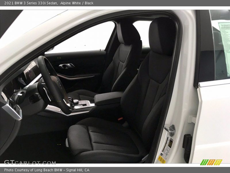 Alpine White / Black 2021 BMW 3 Series 330i Sedan