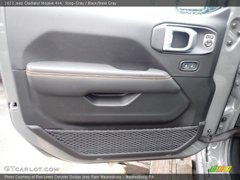 Door Panel of 2021 Gladiator Mojave 4x4