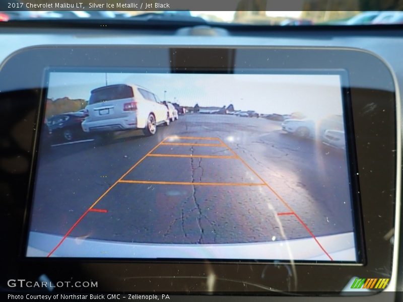 Silver Ice Metallic / Jet Black 2017 Chevrolet Malibu LT