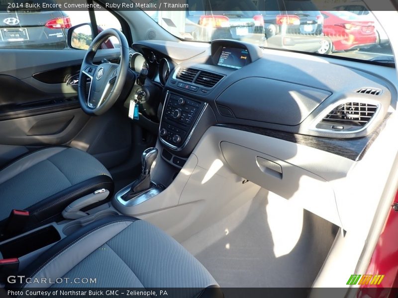 Ruby Red Metallic / Titanium 2014 Buick Encore Convenience