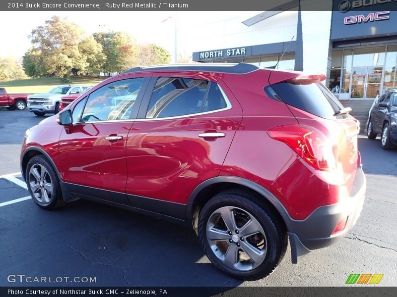 Ruby Red Metallic / Titanium 2014 Buick Encore Convenience