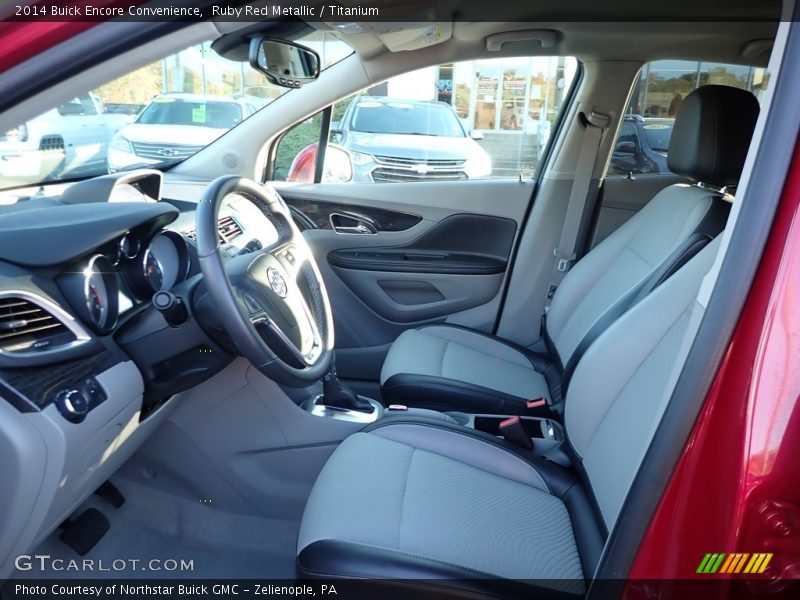 Ruby Red Metallic / Titanium 2014 Buick Encore Convenience