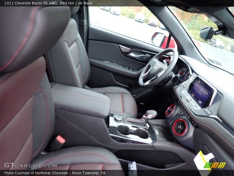 Red Hot / Jet Black 2021 Chevrolet Blazer RS AWD