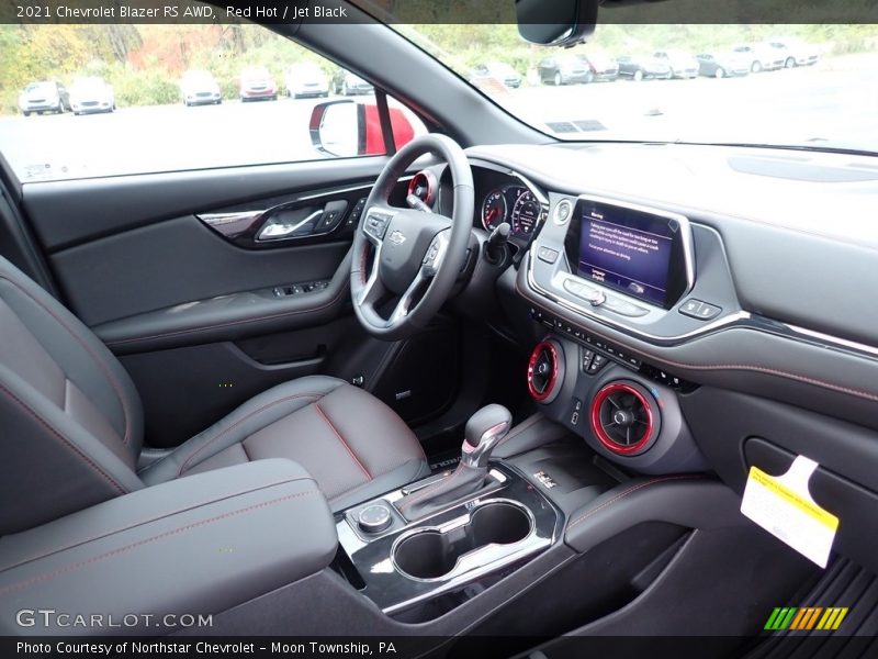 Red Hot / Jet Black 2021 Chevrolet Blazer RS AWD