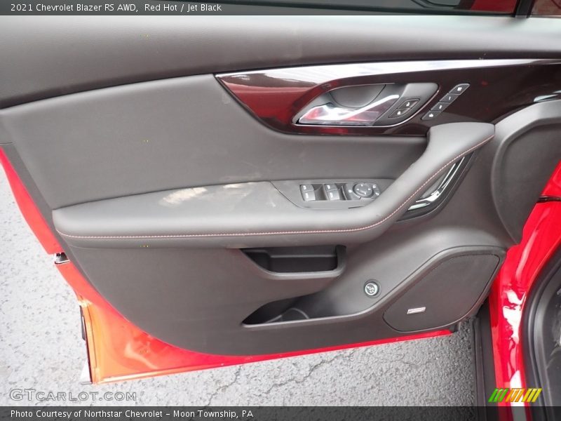 Red Hot / Jet Black 2021 Chevrolet Blazer RS AWD