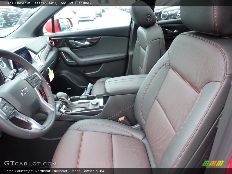 Red Hot / Jet Black 2021 Chevrolet Blazer RS AWD