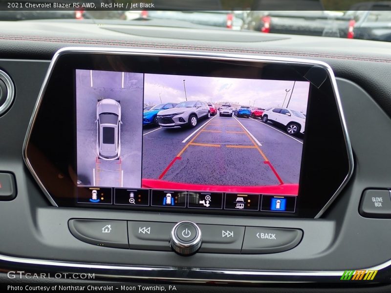 Red Hot / Jet Black 2021 Chevrolet Blazer RS AWD