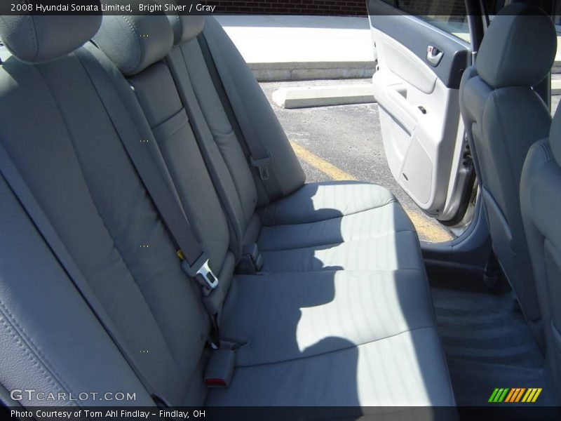 Bright Silver / Gray 2008 Hyundai Sonata Limited