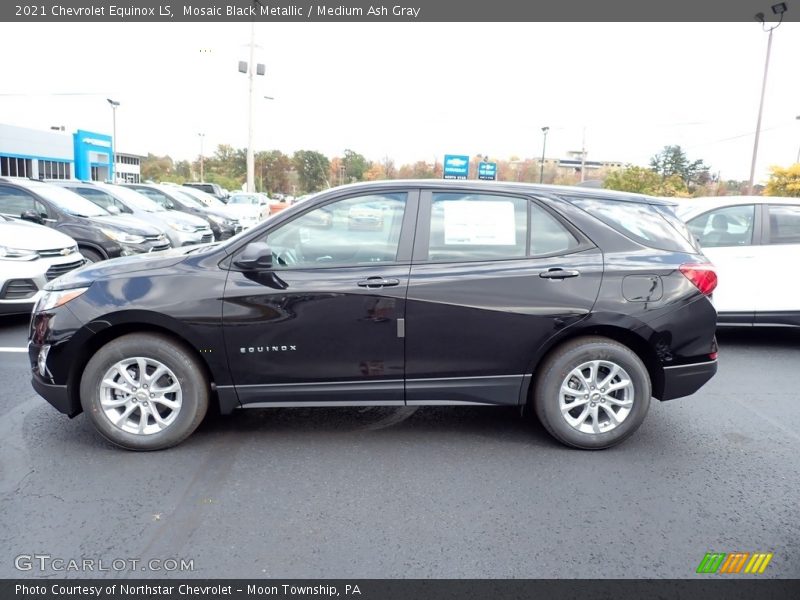 Mosaic Black Metallic / Medium Ash Gray 2021 Chevrolet Equinox LS
