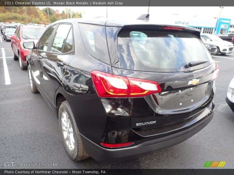 Mosaic Black Metallic / Medium Ash Gray 2021 Chevrolet Equinox LS