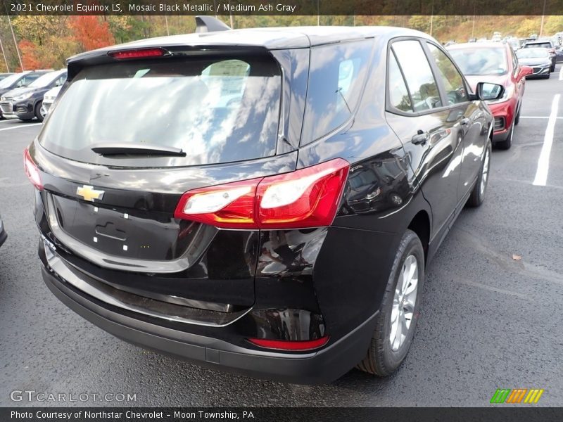 Mosaic Black Metallic / Medium Ash Gray 2021 Chevrolet Equinox LS