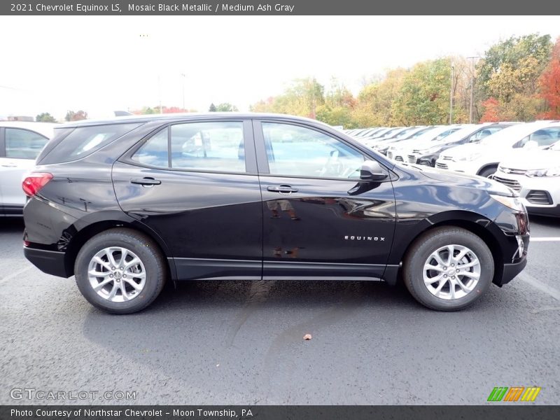 Mosaic Black Metallic / Medium Ash Gray 2021 Chevrolet Equinox LS