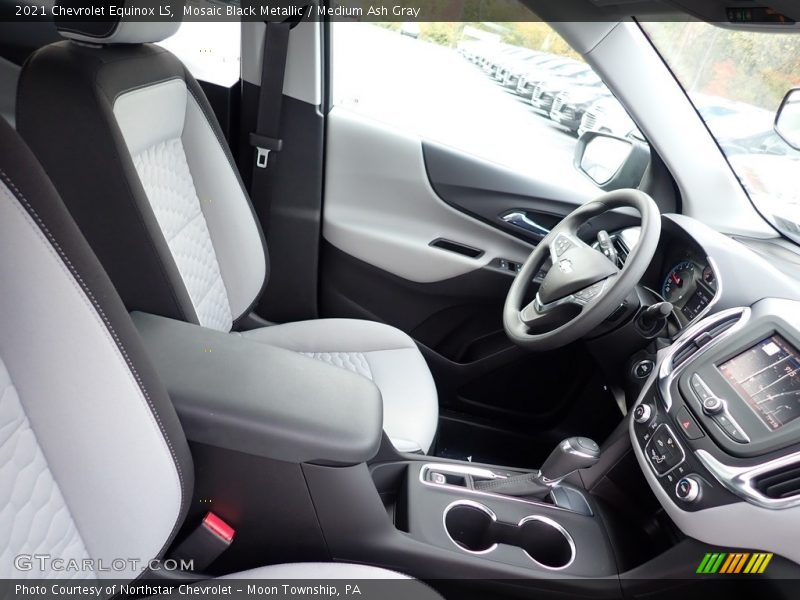 Mosaic Black Metallic / Medium Ash Gray 2021 Chevrolet Equinox LS