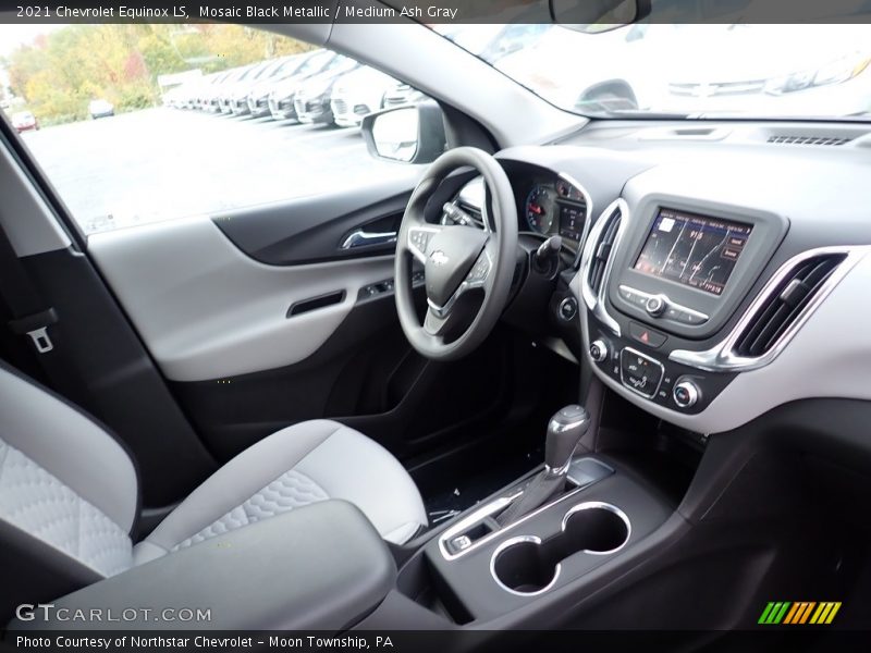 Mosaic Black Metallic / Medium Ash Gray 2021 Chevrolet Equinox LS