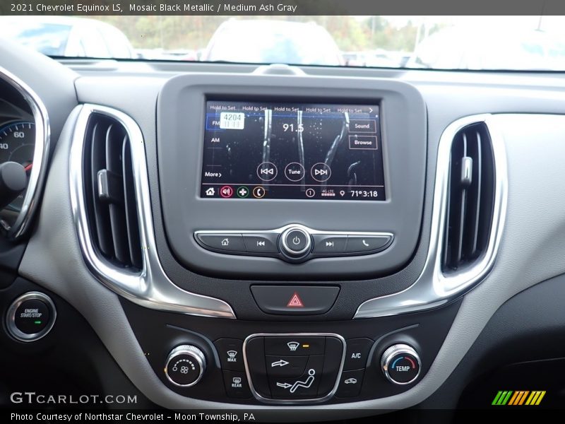 Mosaic Black Metallic / Medium Ash Gray 2021 Chevrolet Equinox LS