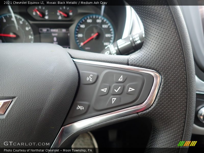 Mosaic Black Metallic / Medium Ash Gray 2021 Chevrolet Equinox LS