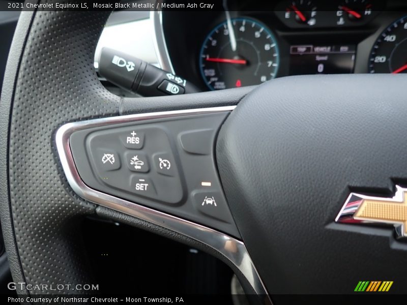 Mosaic Black Metallic / Medium Ash Gray 2021 Chevrolet Equinox LS