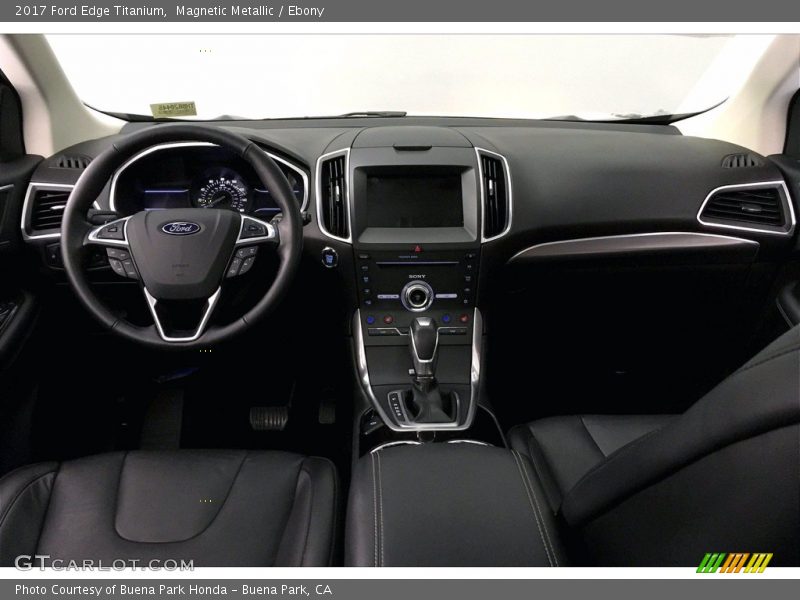 Dashboard of 2017 Edge Titanium