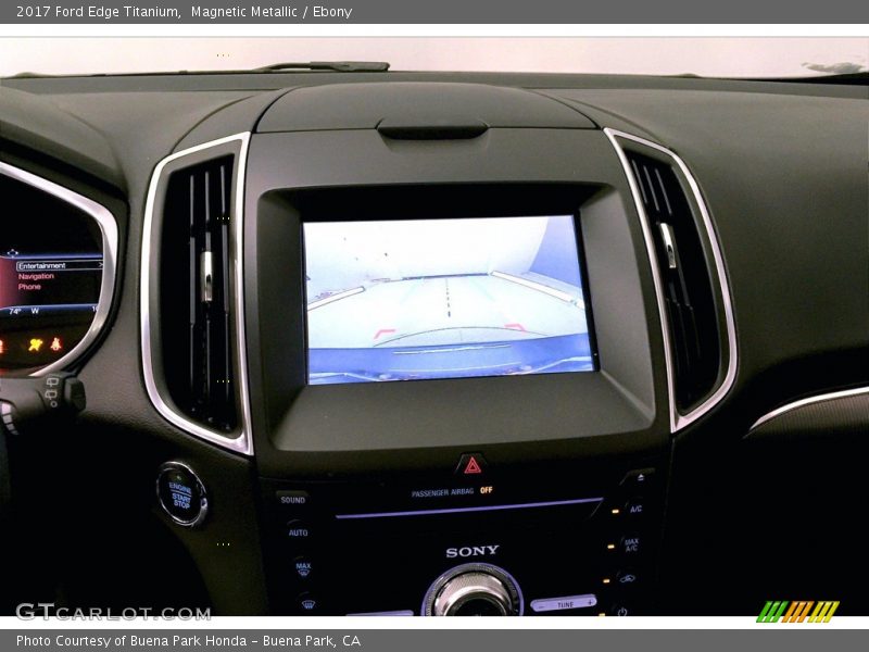 Controls of 2017 Edge Titanium