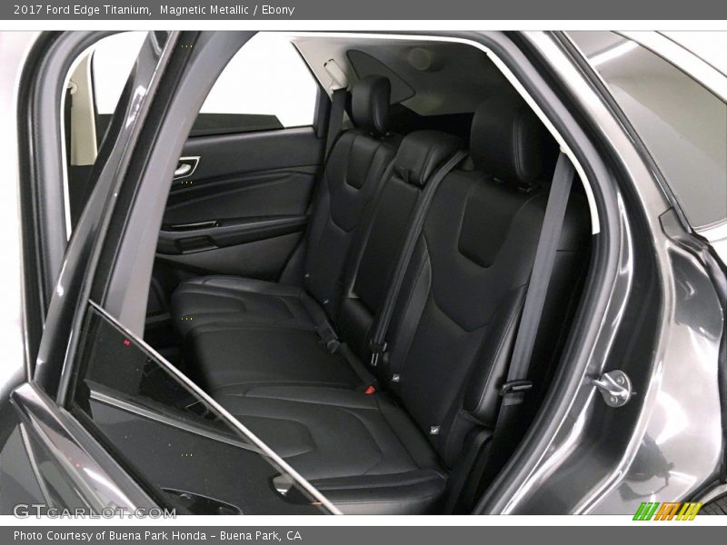 Rear Seat of 2017 Edge Titanium