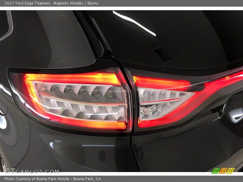 Magnetic Metallic / Ebony 2017 Ford Edge Titanium