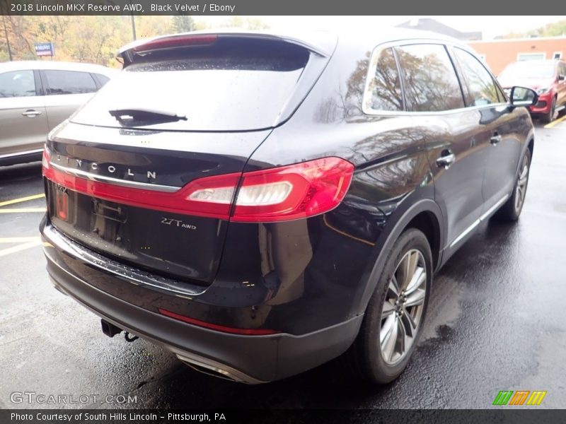Black Velvet / Ebony 2018 Lincoln MKX Reserve AWD