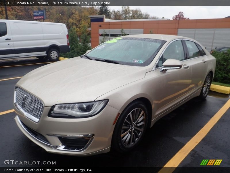 Palladium White Gold / Cappuccino 2017 Lincoln MKZ Premier