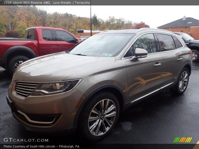 Luxe Metallic / Terracotta 2016 Lincoln MKX Reserve AWD