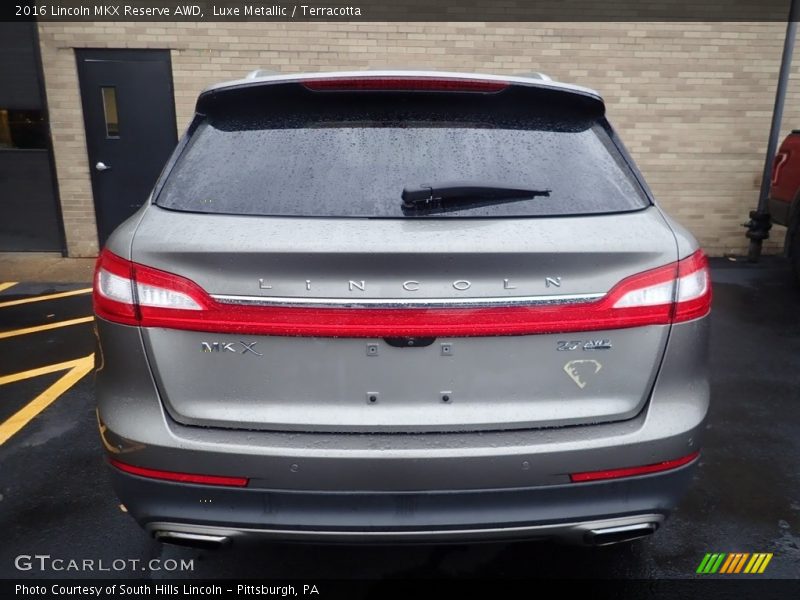 Luxe Metallic / Terracotta 2016 Lincoln MKX Reserve AWD