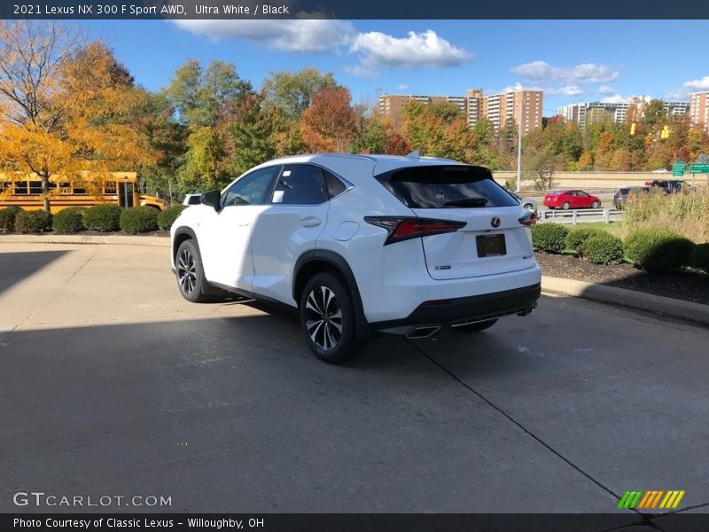 Ultra White / Black 2021 Lexus NX 300 F Sport AWD