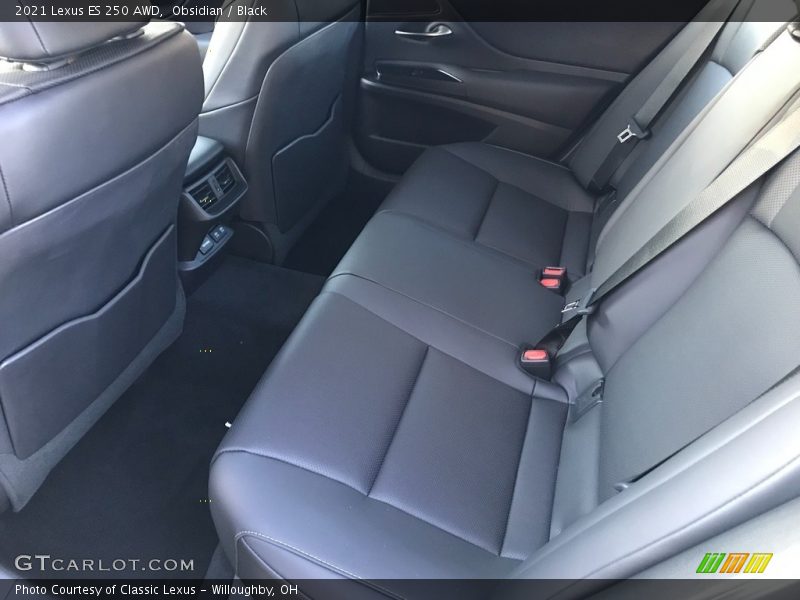 Rear Seat of 2021 ES 250 AWD