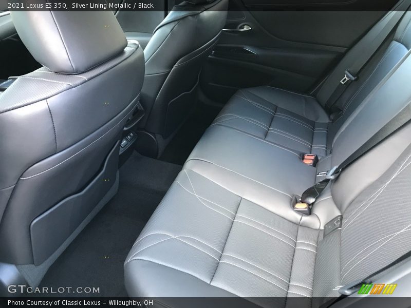 Rear Seat of 2021 ES 350