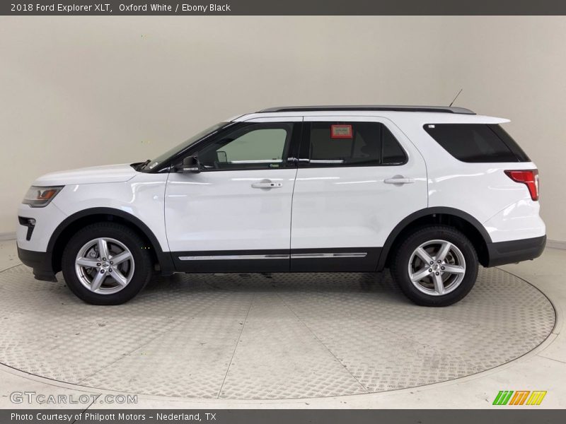  2018 Explorer XLT Oxford White