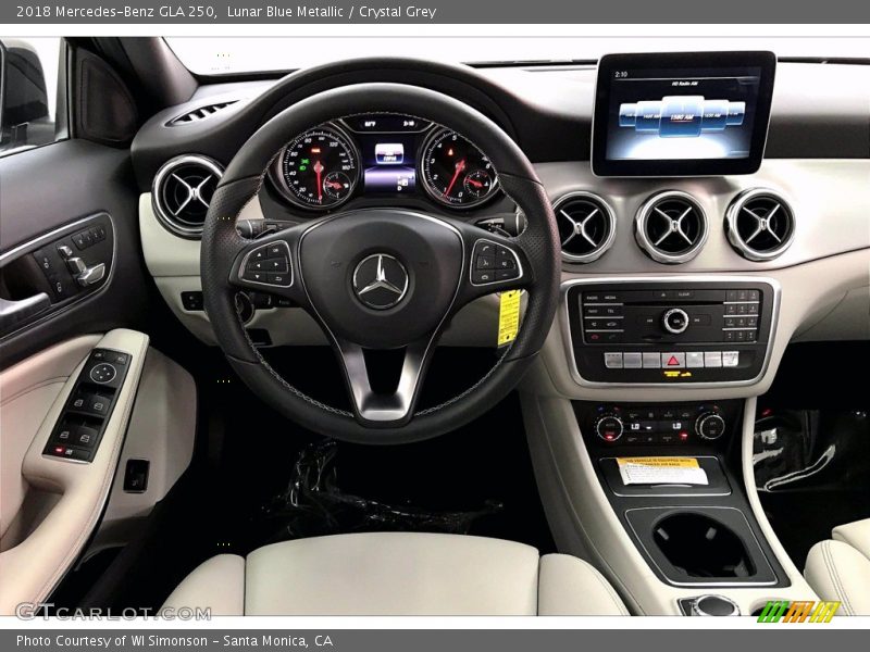 Lunar Blue Metallic / Crystal Grey 2018 Mercedes-Benz GLA 250