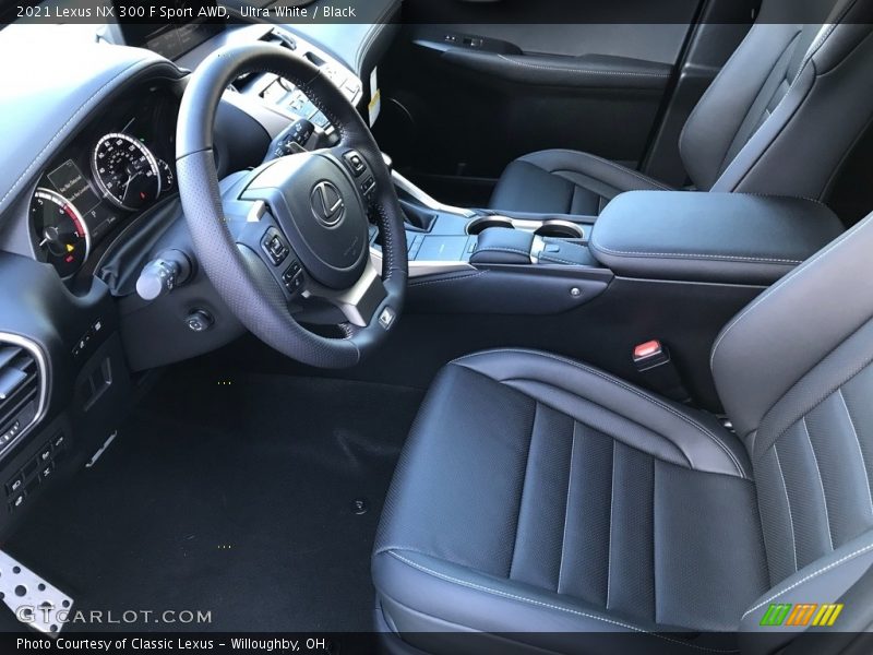 Ultra White / Black 2021 Lexus NX 300 F Sport AWD