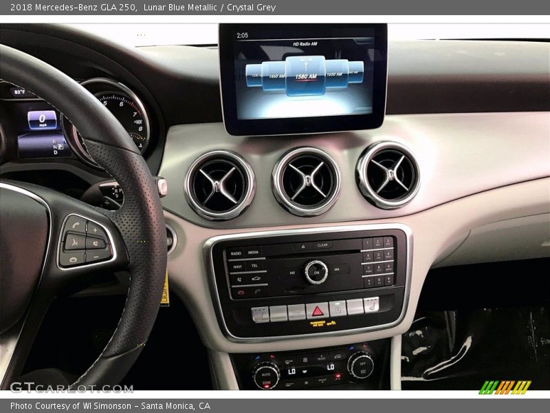 Lunar Blue Metallic / Crystal Grey 2018 Mercedes-Benz GLA 250