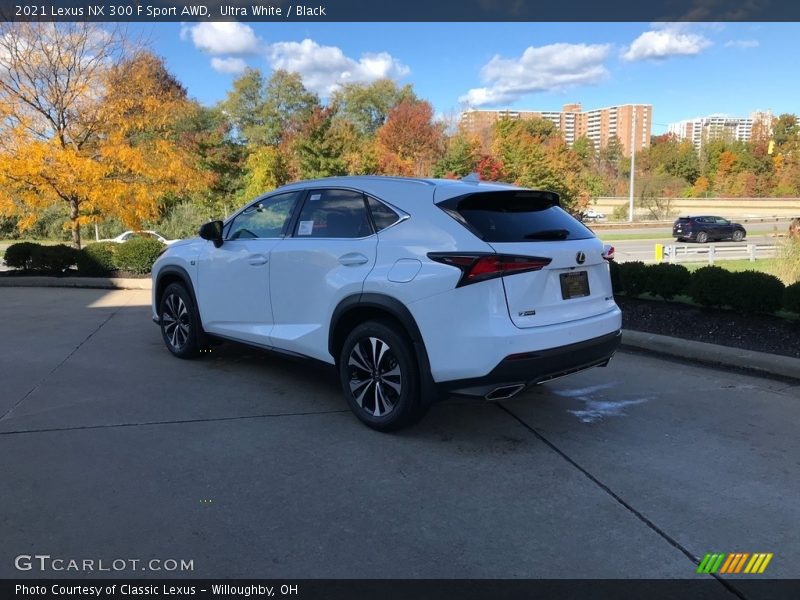 Ultra White / Black 2021 Lexus NX 300 F Sport AWD