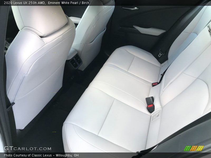 Eminent White Pearl / Birch 2020 Lexus UX 250h AWD